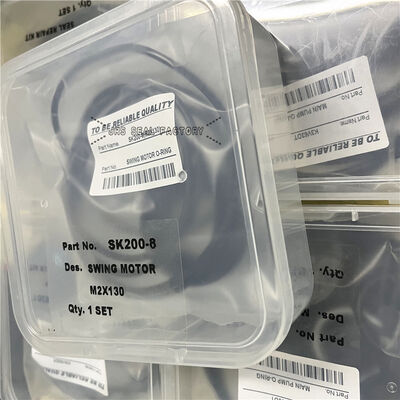 SK200-8 M2X130 Комплект уплотнений поворотного двигателя Комплект уплотнений гидравлического цилиндра экскаватора