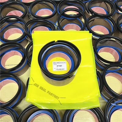 8T1567 8T-1567 Комплект уплотнений рулевого управления подъема гидравлического цилиндра погрузчика NBR, черное кольцо