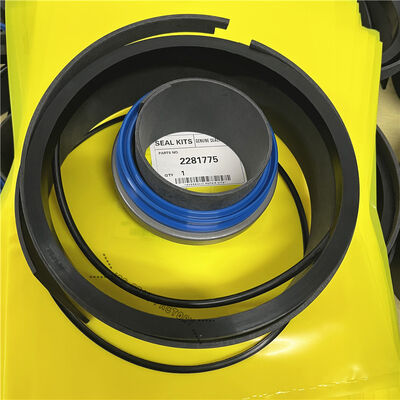2281775 228-1775 Гидравлический цилиндр погрузчика NBR, черное уплотнительное кольцо, комплект уплотнений рулевого механизма подъема наклона