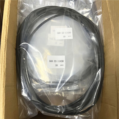 568-33-11430 568331430 Комплект погрузчика гидравлического цилиндра NBR с черным кольцом