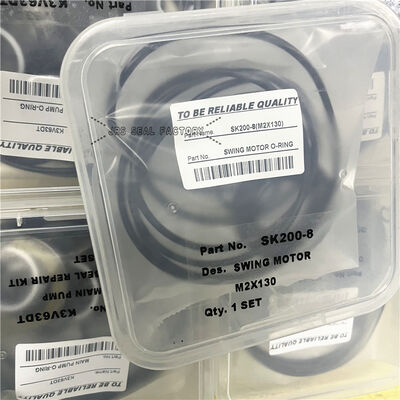 SK200-8 M2X130 Комплект уплотнений поворотного двигателя Комплект уплотнений гидравлического цилиндра экскаватора