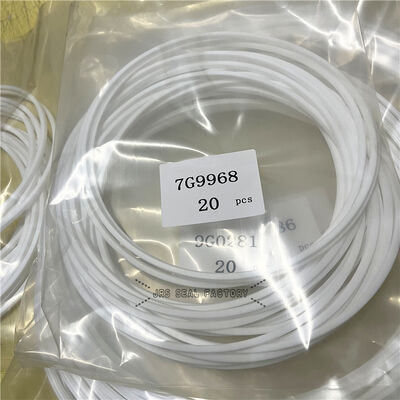 7G9968 7G-9968 Белый ПТФЭ Резервное уплотнение Пылезащитное уплотнение Гидравлический цилиндр Подъемник рулевого управления погрузчика Комплект уплотнений
